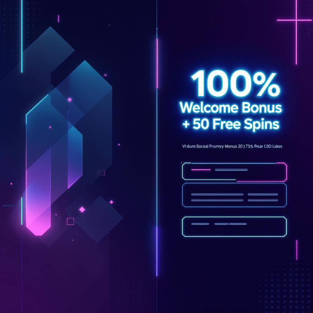 100% Welcome Bonus + 50 Free Spins